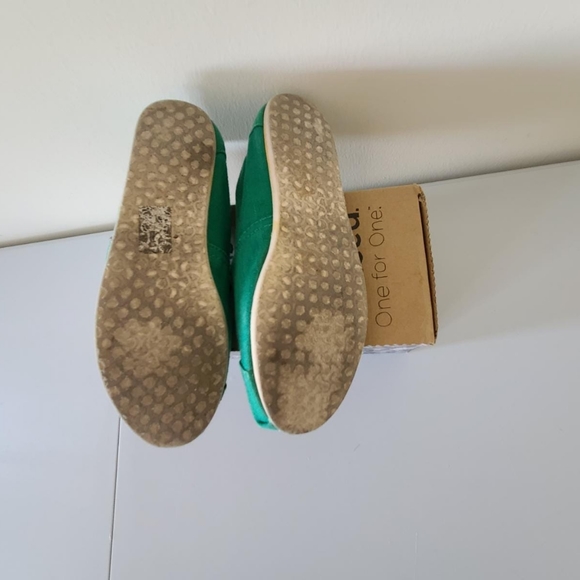 Toms Classic Shoes Earthwise Green W 6.5 - Picture 4 of 6